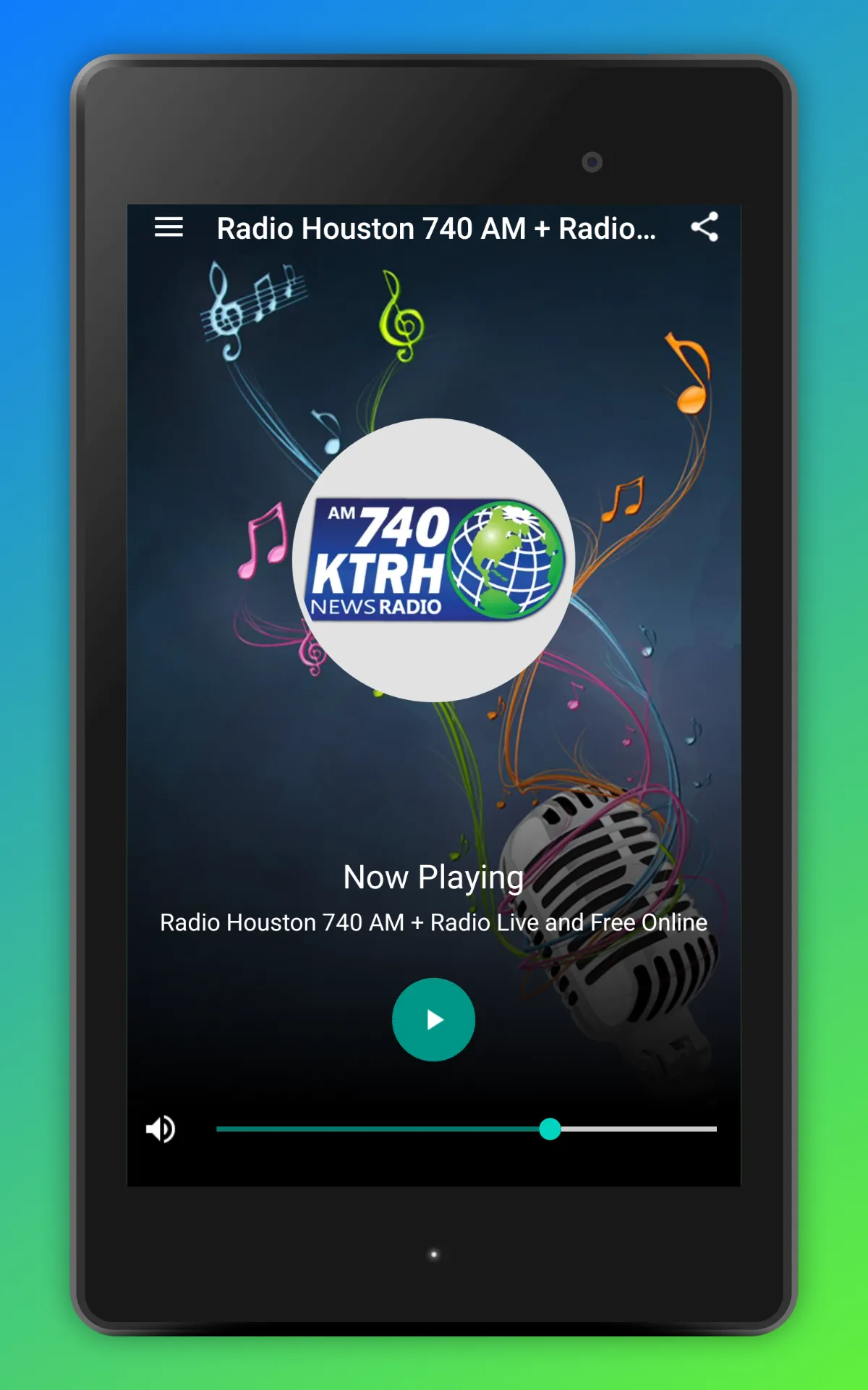 740 KTRH Houston Radio App USA | Indus Appstore | Screenshot