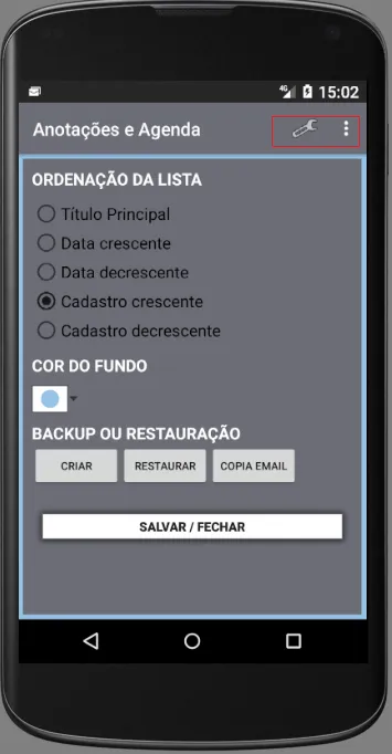 Agenda - Bloco de Notas | Indus Appstore | Screenshot