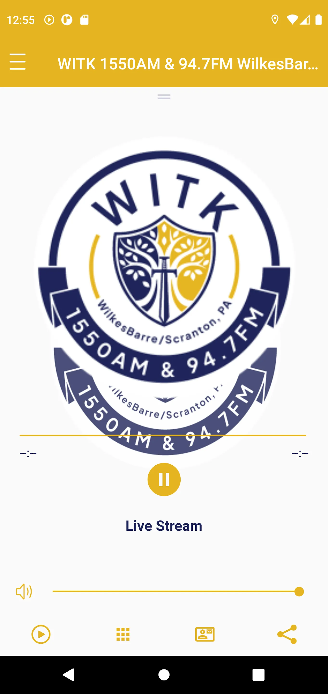 WITK AM1550 & FM94.7 | Indus Appstore | Screenshot