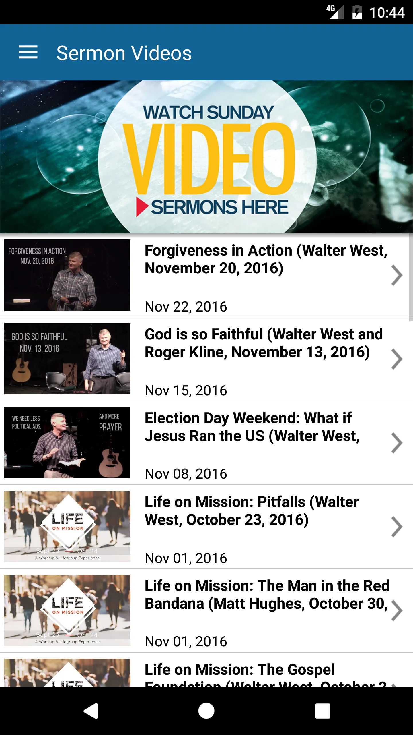 Anastasia Baptist Church | Indus Appstore | Screenshot