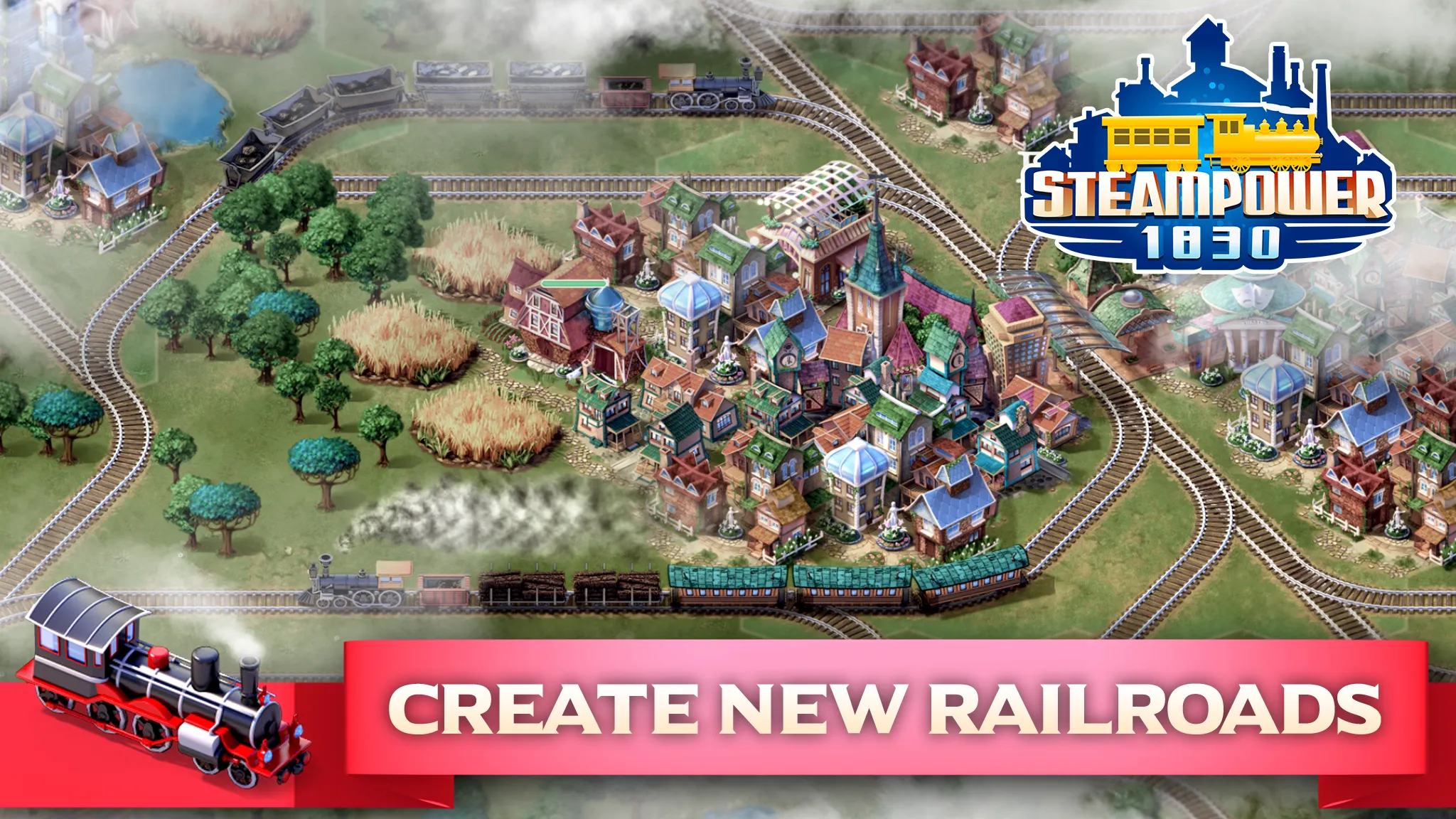 SteamPower 1830 Tycoon | Indus Appstore | Screenshot