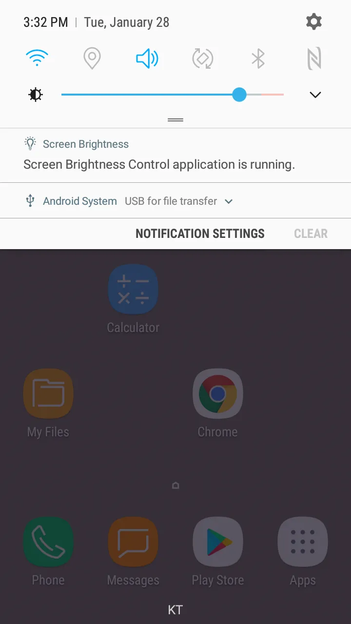 Screen Brightness Control, Blu | Indus Appstore | Screenshot