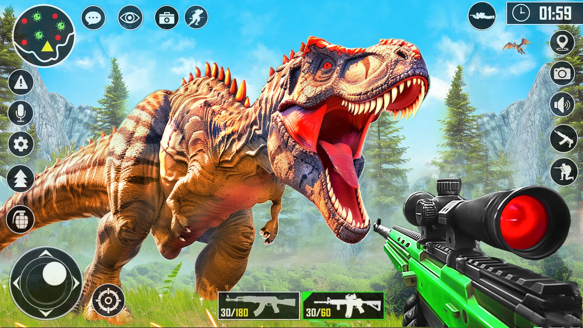 Dinosaur Hunter Shooting Games | Indus Appstore | Screenshot