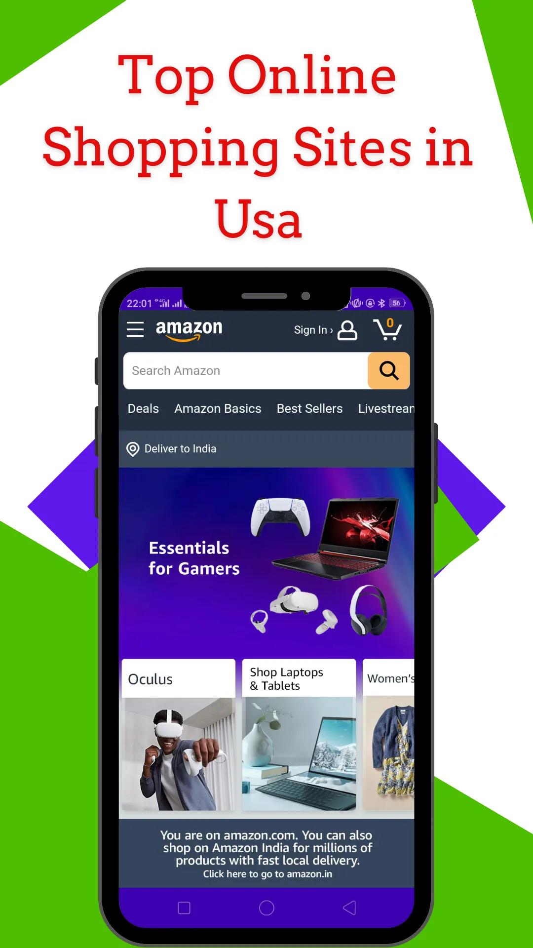 USA Online Shopping | Indus Appstore | Screenshot