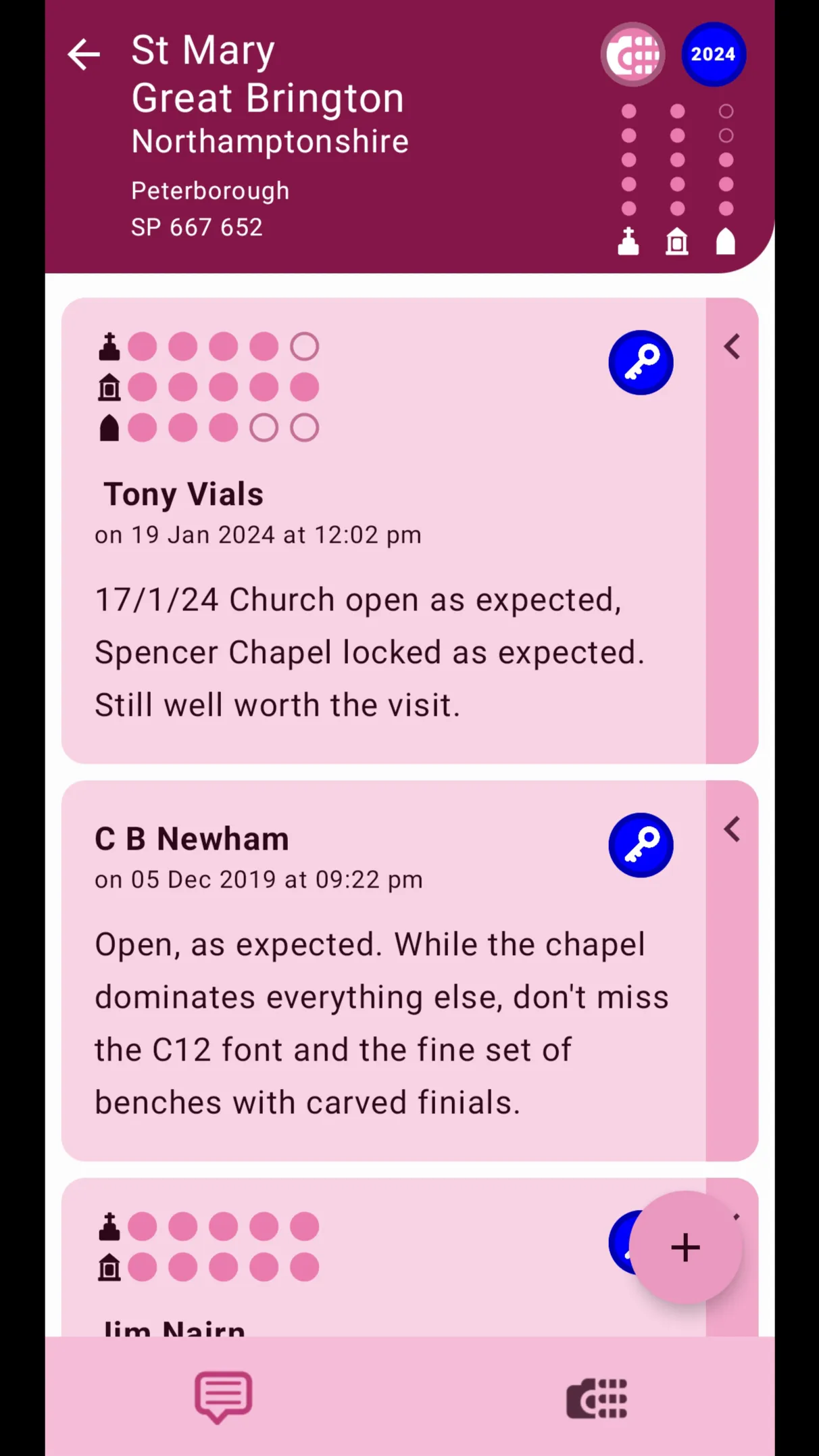 Keyholder for Parish Churches | Indus Appstore | Screenshot