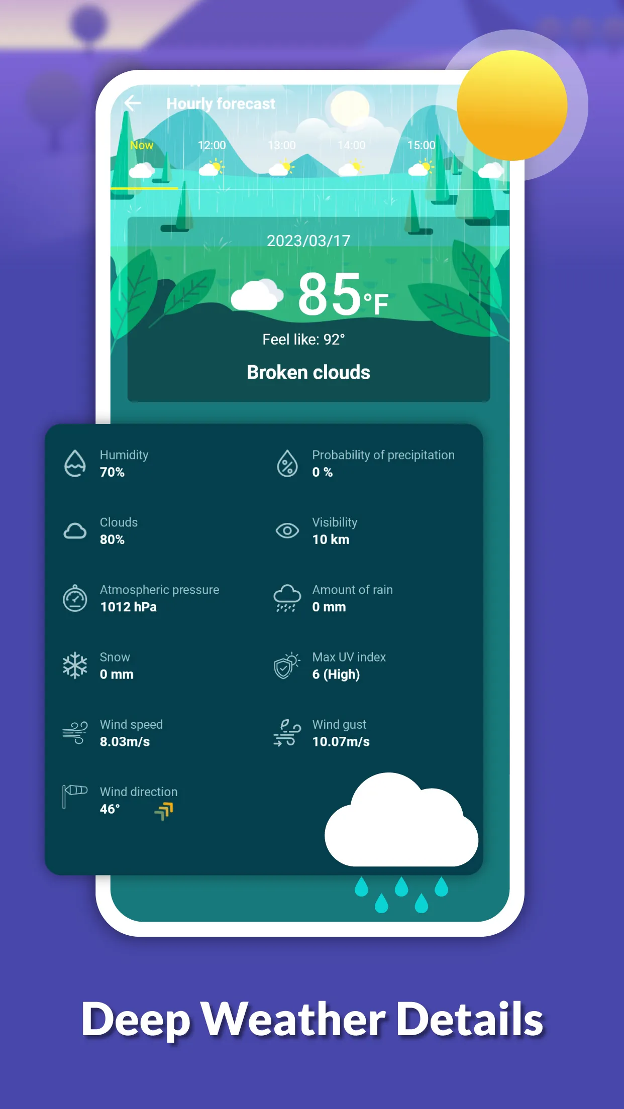 Live weather: Forecast, widget | Indus Appstore | Screenshot
