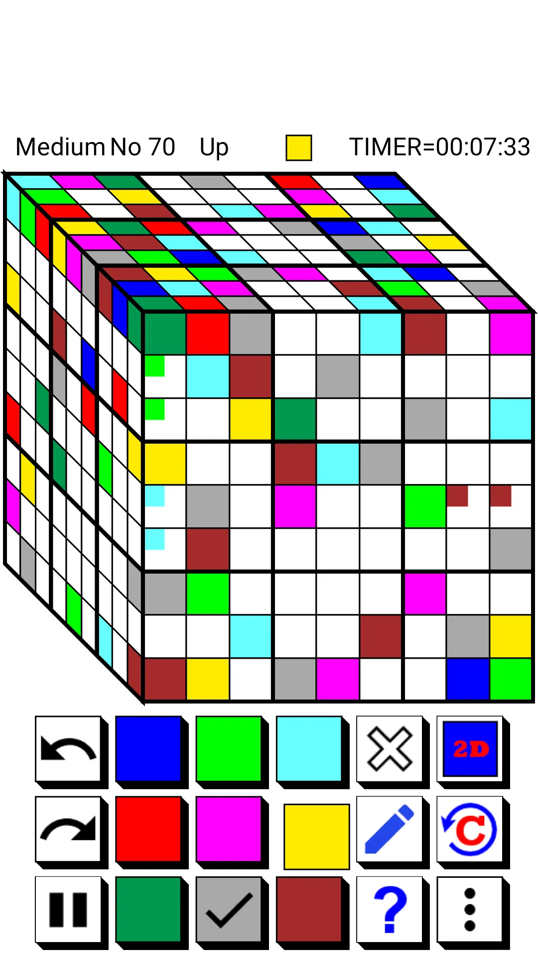 3D Number Place(3D Sudoku) | Indus Appstore | Screenshot