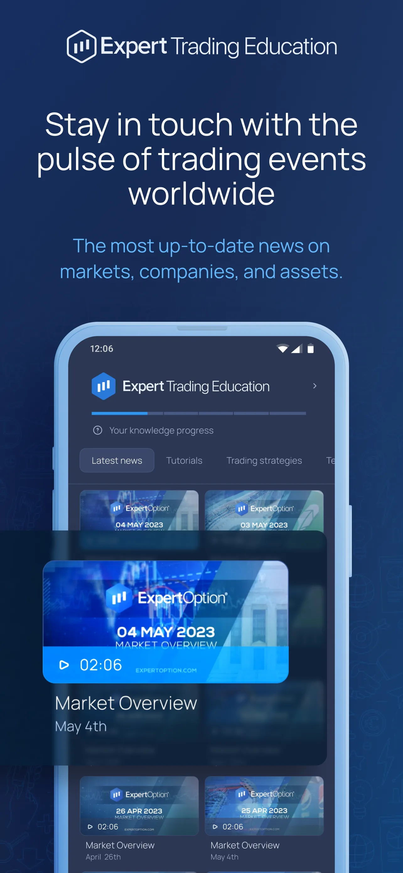 ExpertOption Trading Education | Indus Appstore | Screenshot