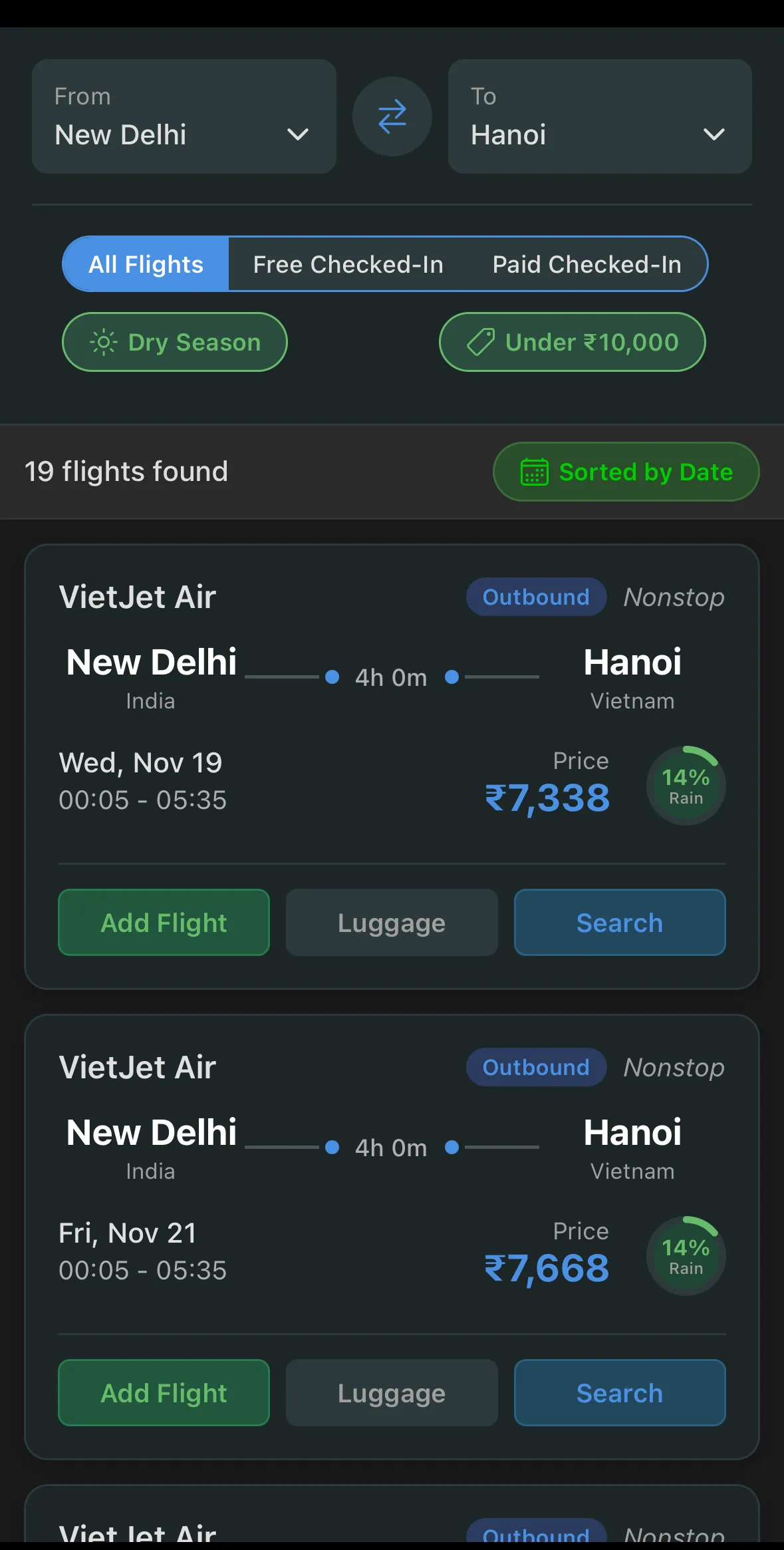 RupeeTravel | Indus Appstore | Screenshot