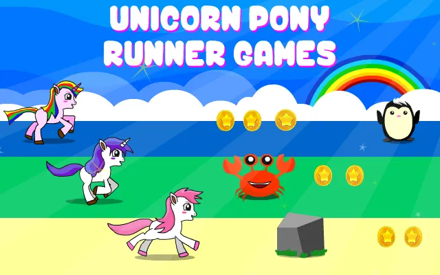 Unicorn Pony Runner Games Kids | Indus Appstore | Screenshot