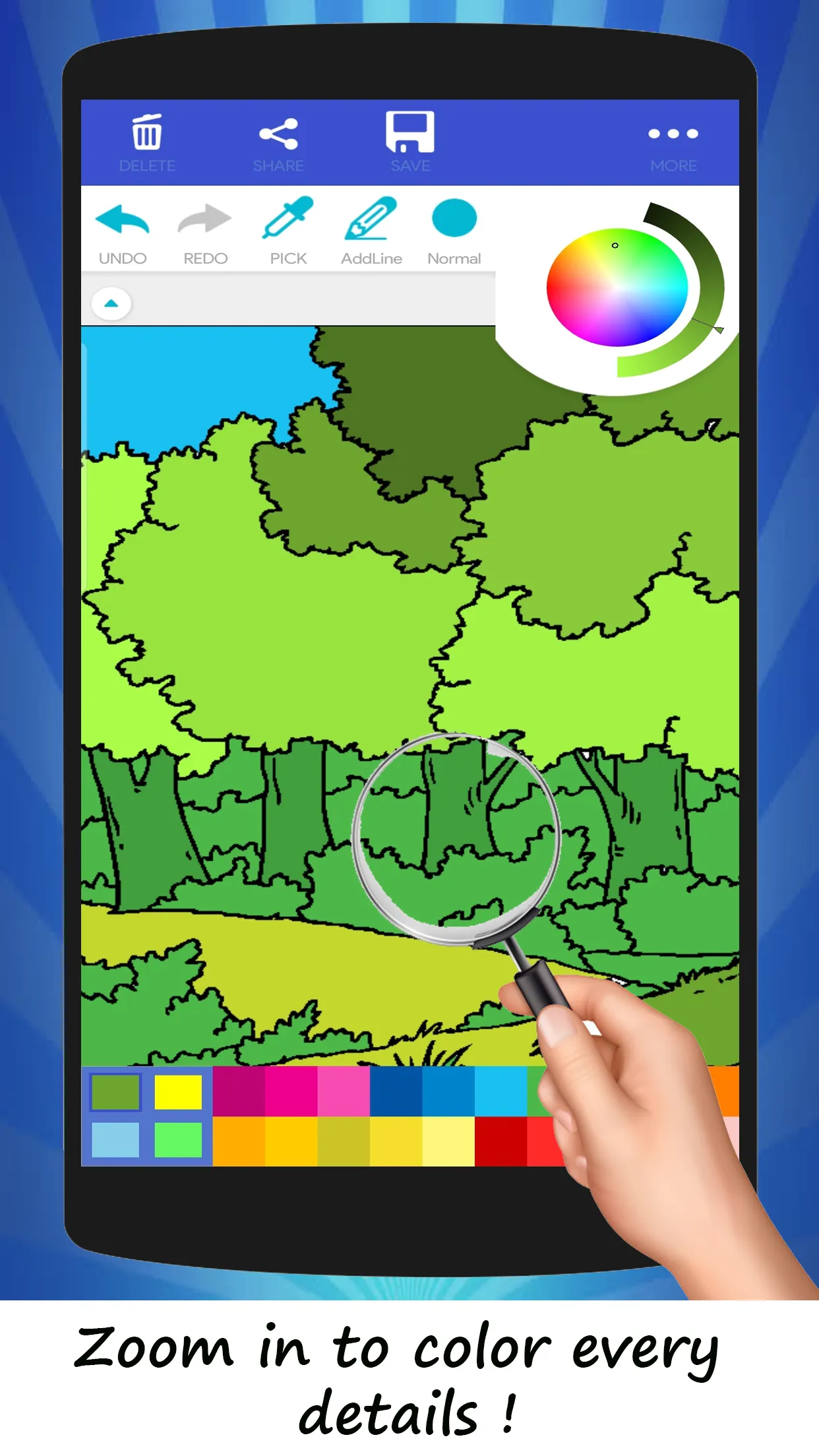 ColorPic: Nature Coloring Book | Indus Appstore | Screenshot