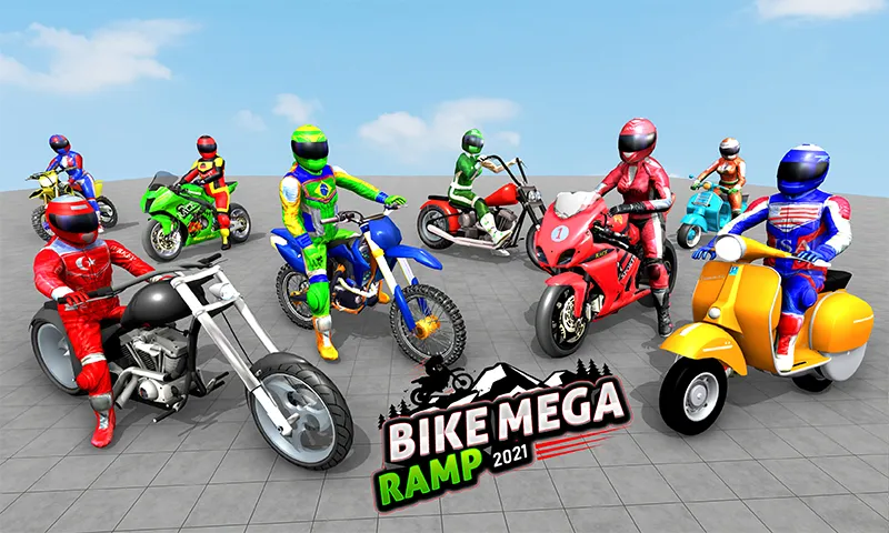 Mega Ramp Bike Race: Bike Jump | Indus Appstore | Screenshot