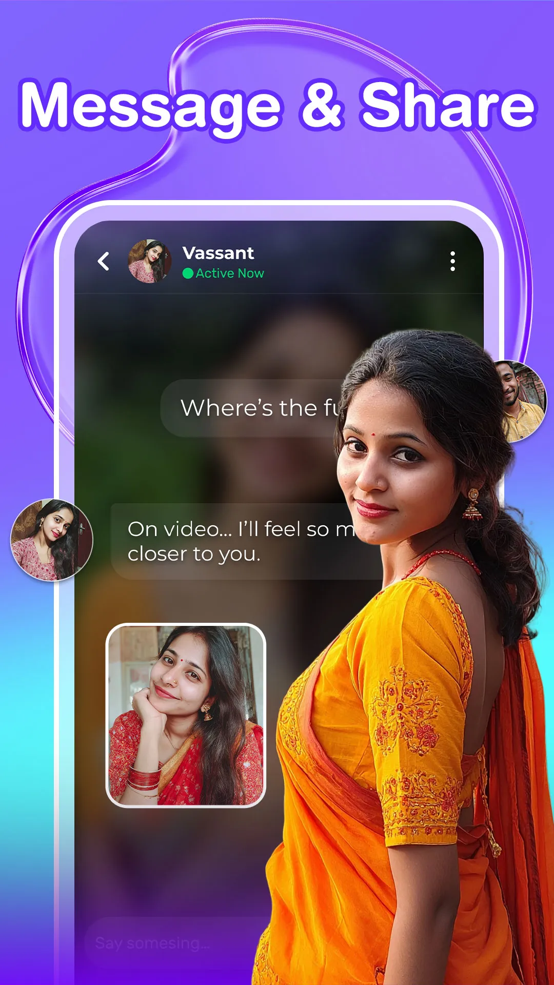 Bas Bolo: Live video chat&Call | Indus Appstore | Screenshot
