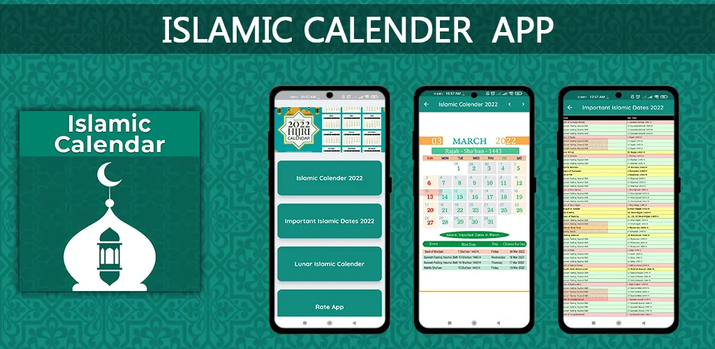 Islamic Calendar 2022 Hijri | Indus Appstore | Screenshot