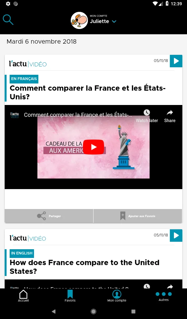 L'ACTU Vidéo | Indus Appstore | Screenshot