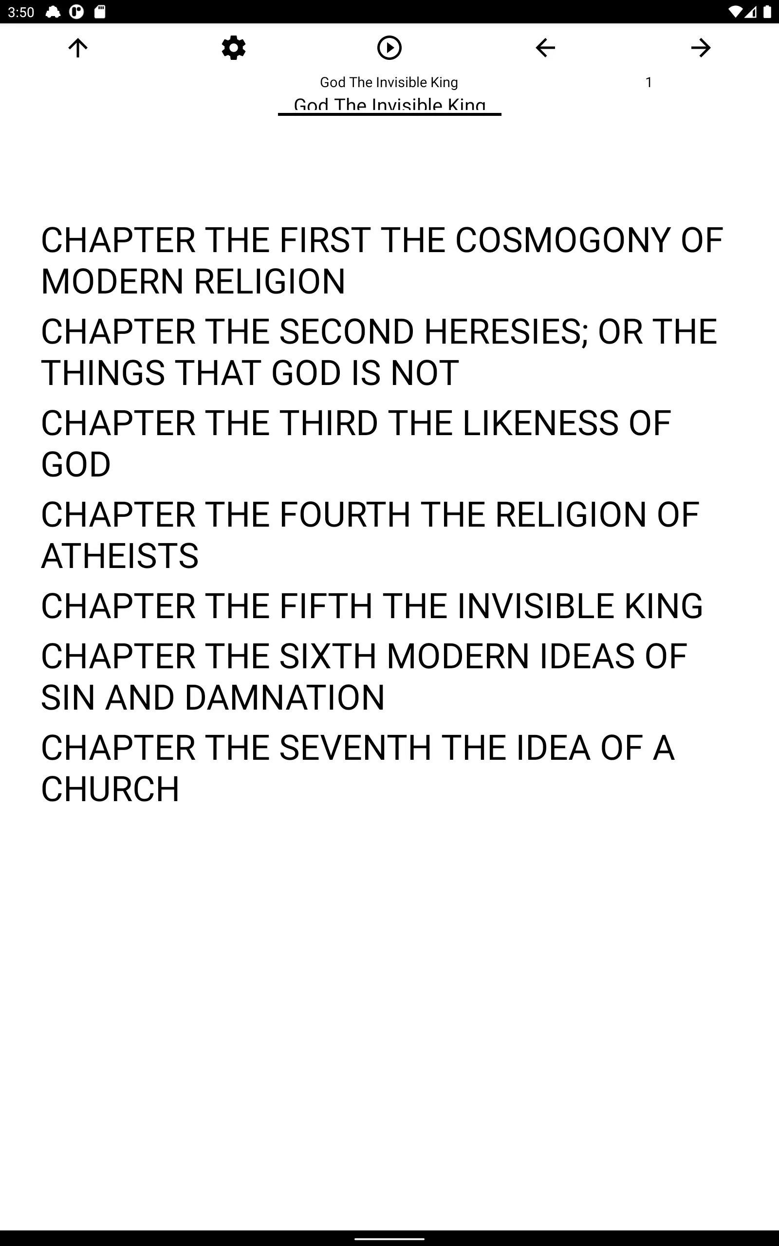 Book, God The Invisible King | Indus Appstore | Screenshot