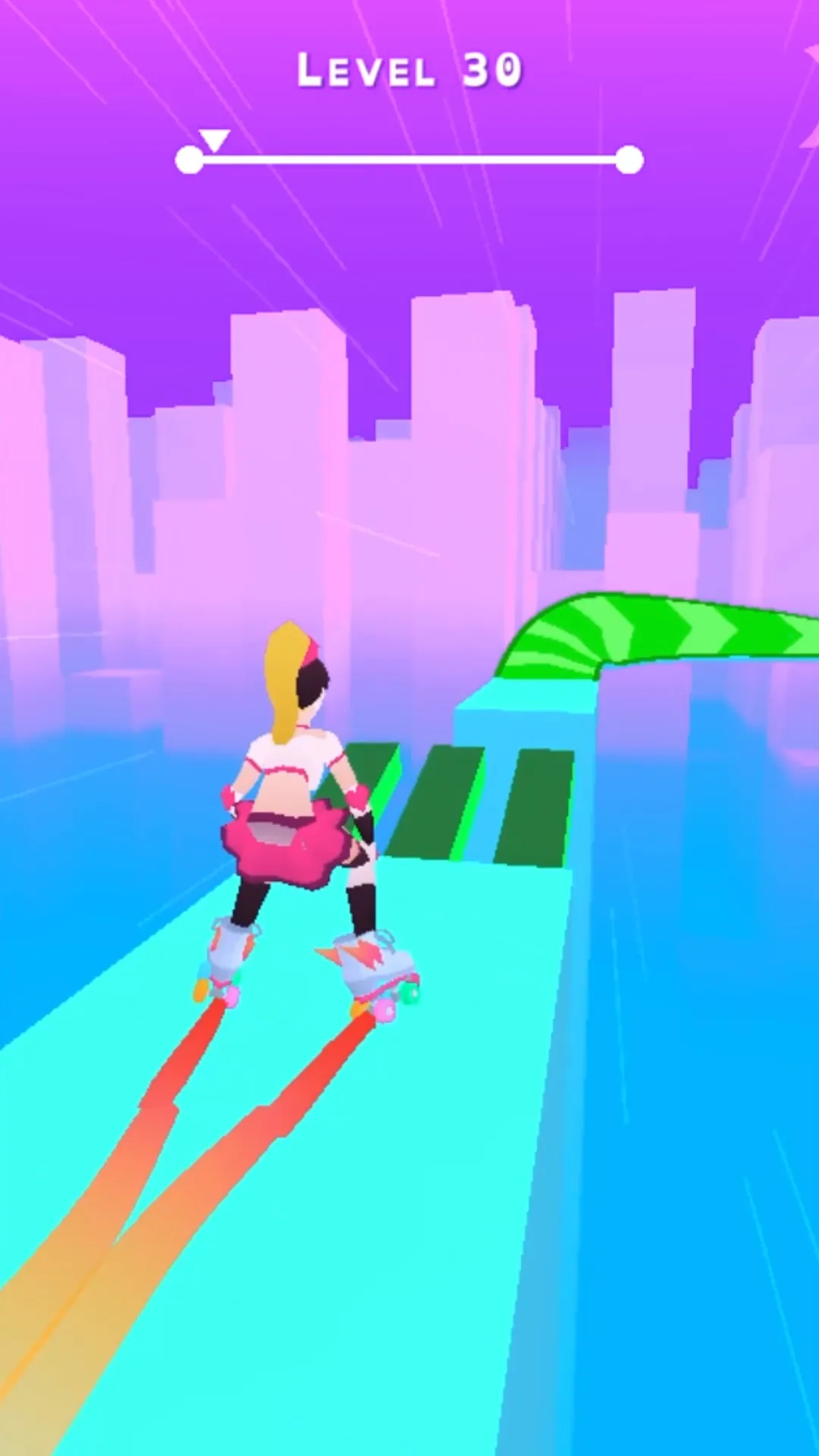 Sky Roller: Rainbow Skating | Indus Appstore | Screenshot