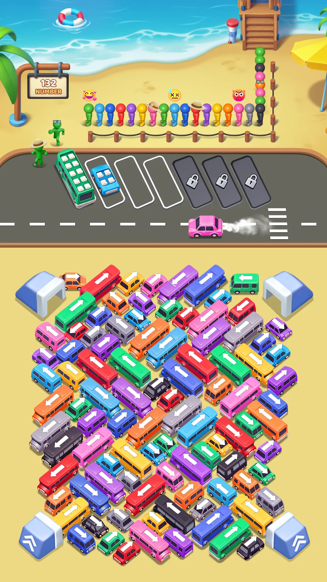 Bus Jam Frenzy | Indus Appstore | Screenshot