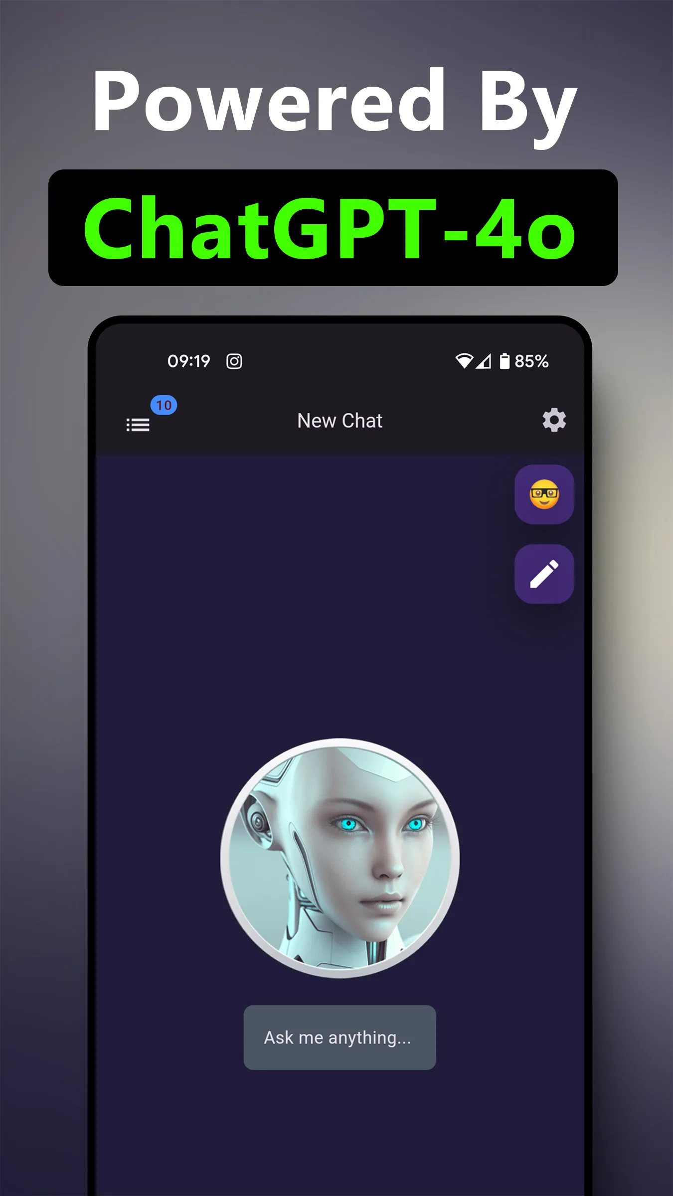 AI Voice Chat Bot: Open Wisdom | Indus Appstore | Screenshot