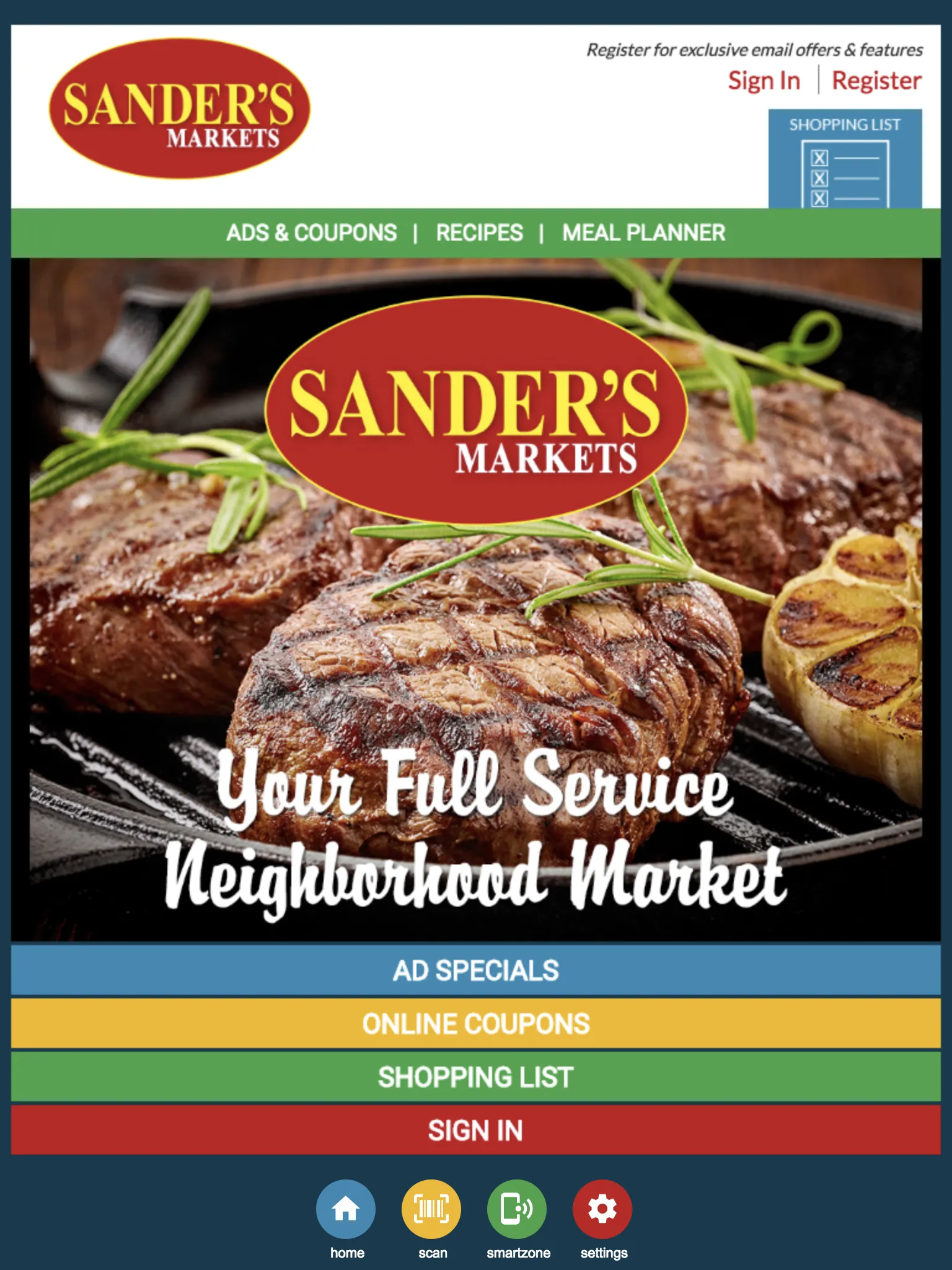 Sanders Market | Indus Appstore | Screenshot