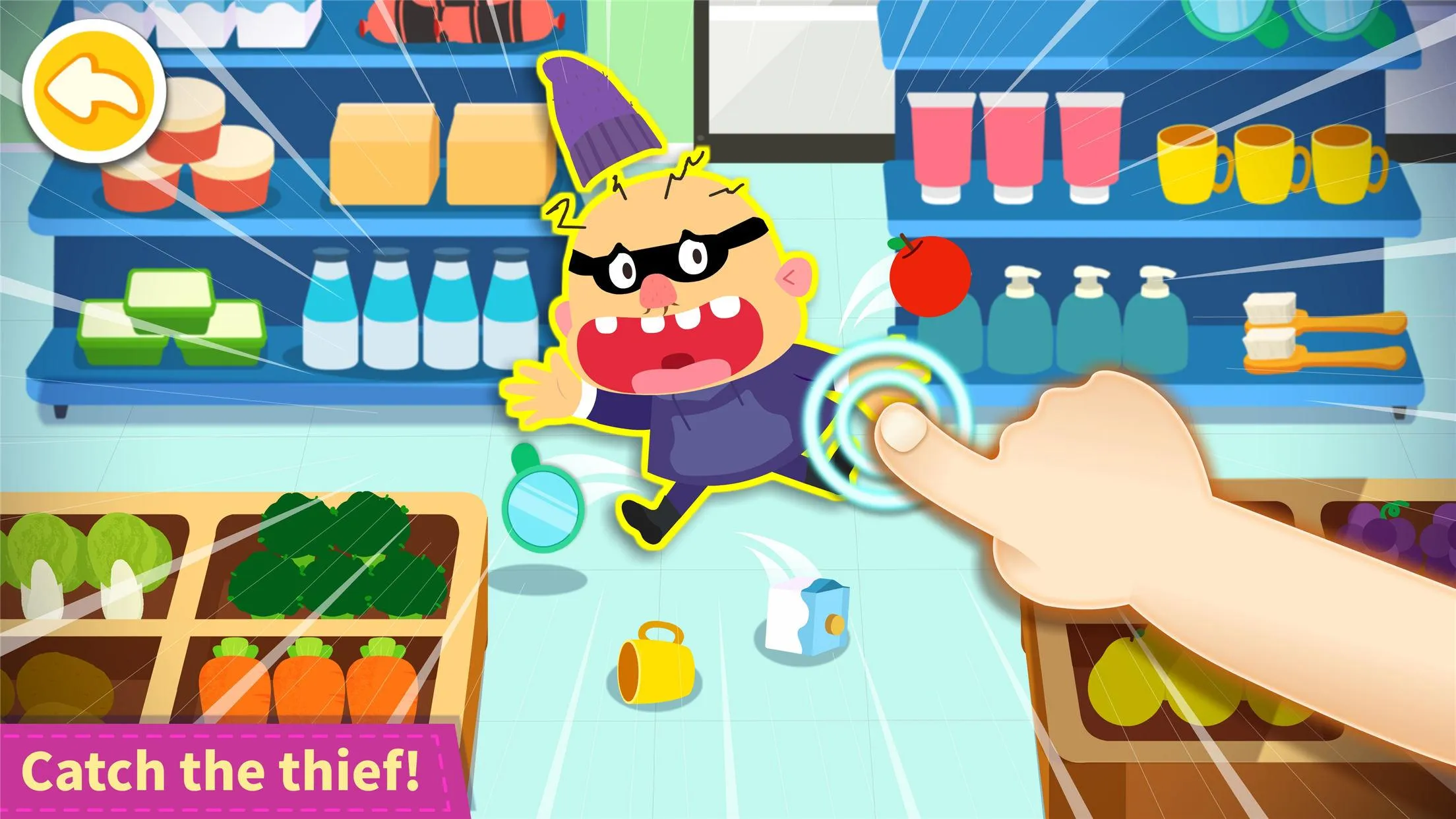 Baby Panda's Town: Supermarket | Indus Appstore | Screenshot