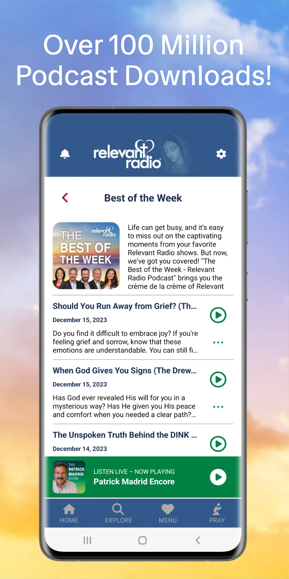 Relevant Radio Catholic Rosary | Indus Appstore | Screenshot