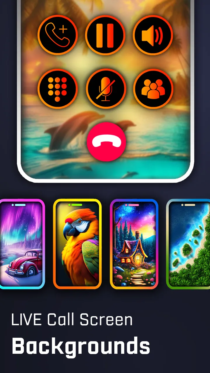 LED Caller Screen Phone Dialer | Indus Appstore | Screenshot