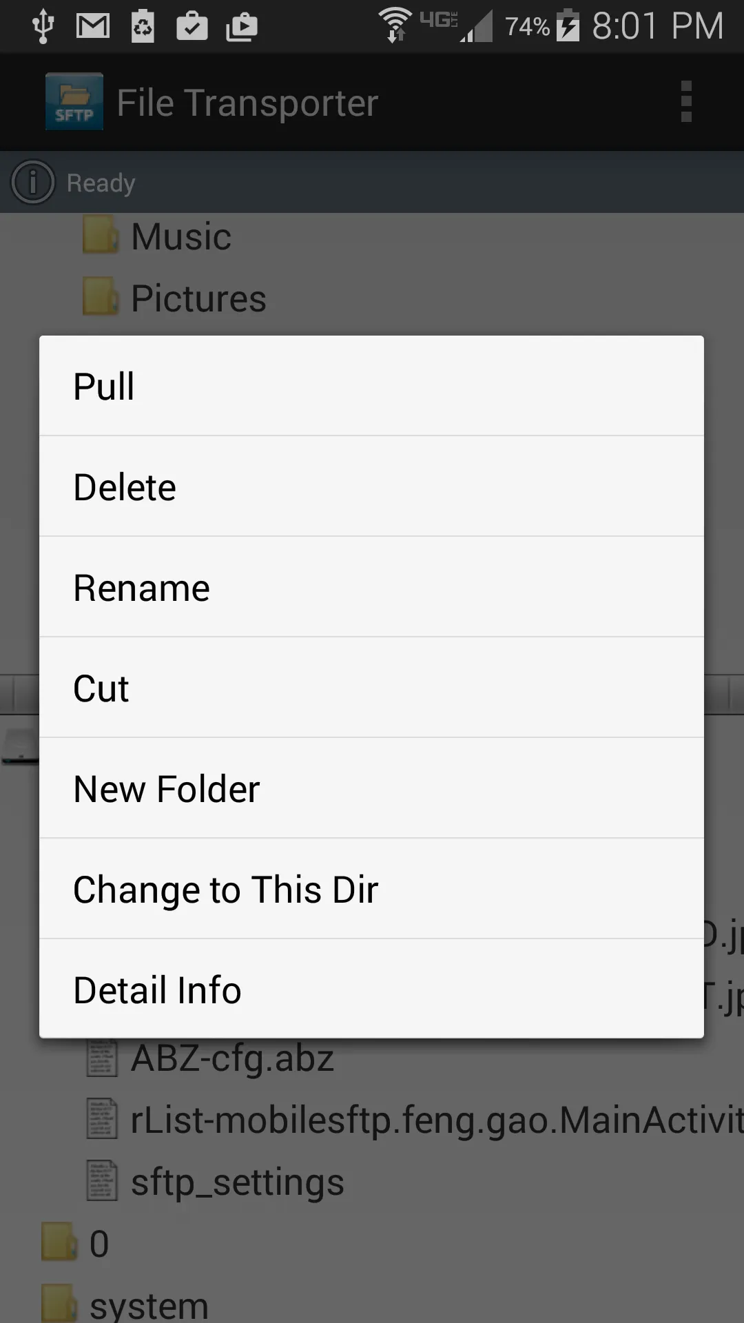 Mobile SFTP(Secure FTP Client) | Indus Appstore | Screenshot