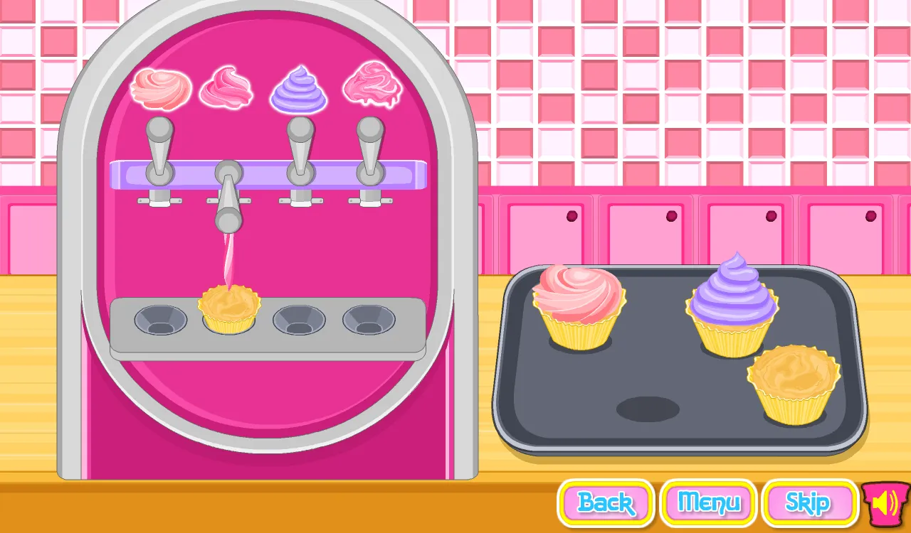 Cooking Ice Cream Cone Cupcake | Indus Appstore | Screenshot