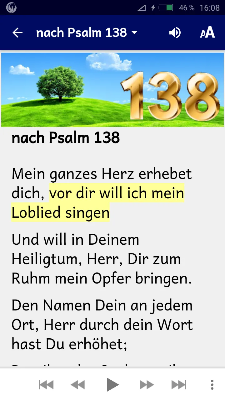 Psalmen Gedichte | Indus Appstore | Screenshot