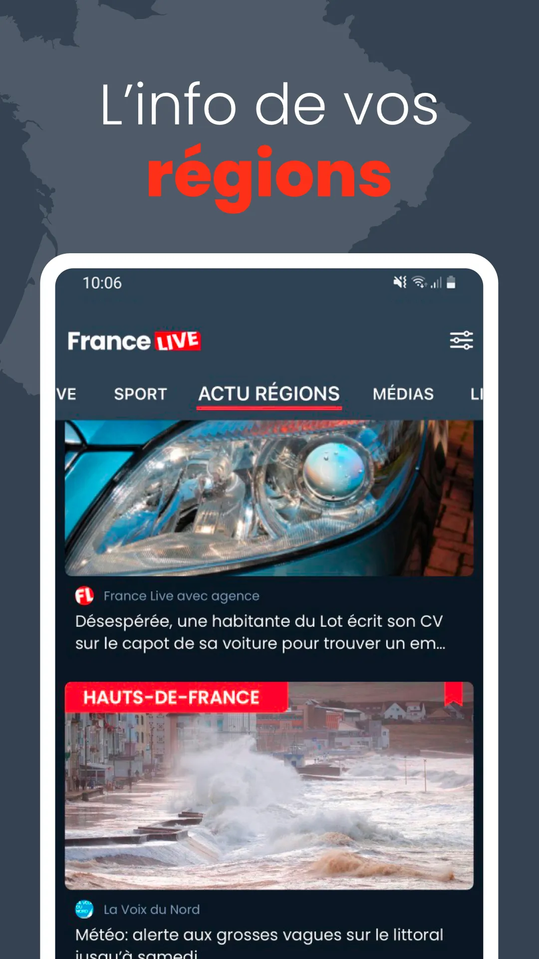 France Live | Indus Appstore | Screenshot