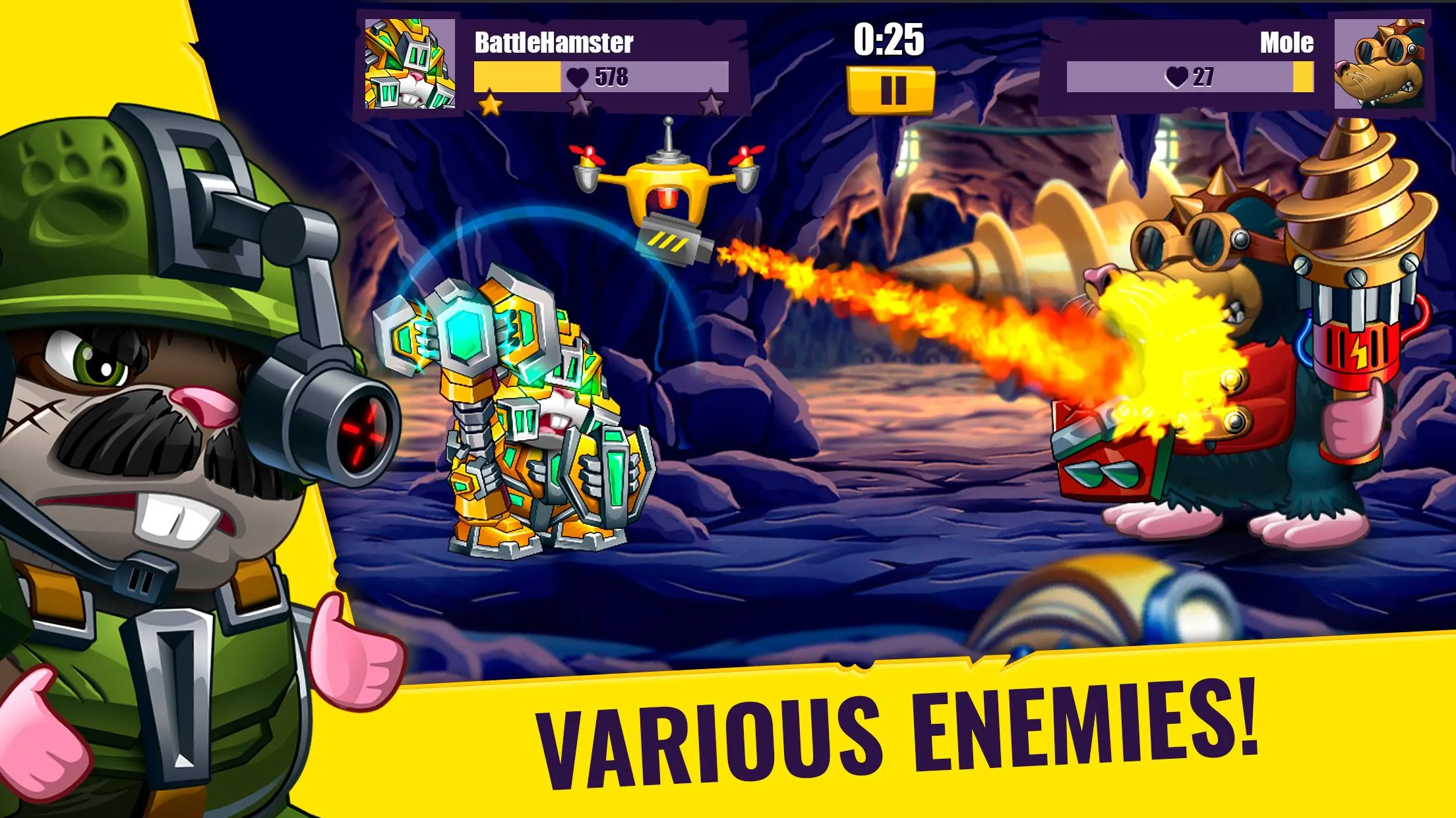 Hamsters PVP Fight for Freedom | Indus Appstore | Screenshot