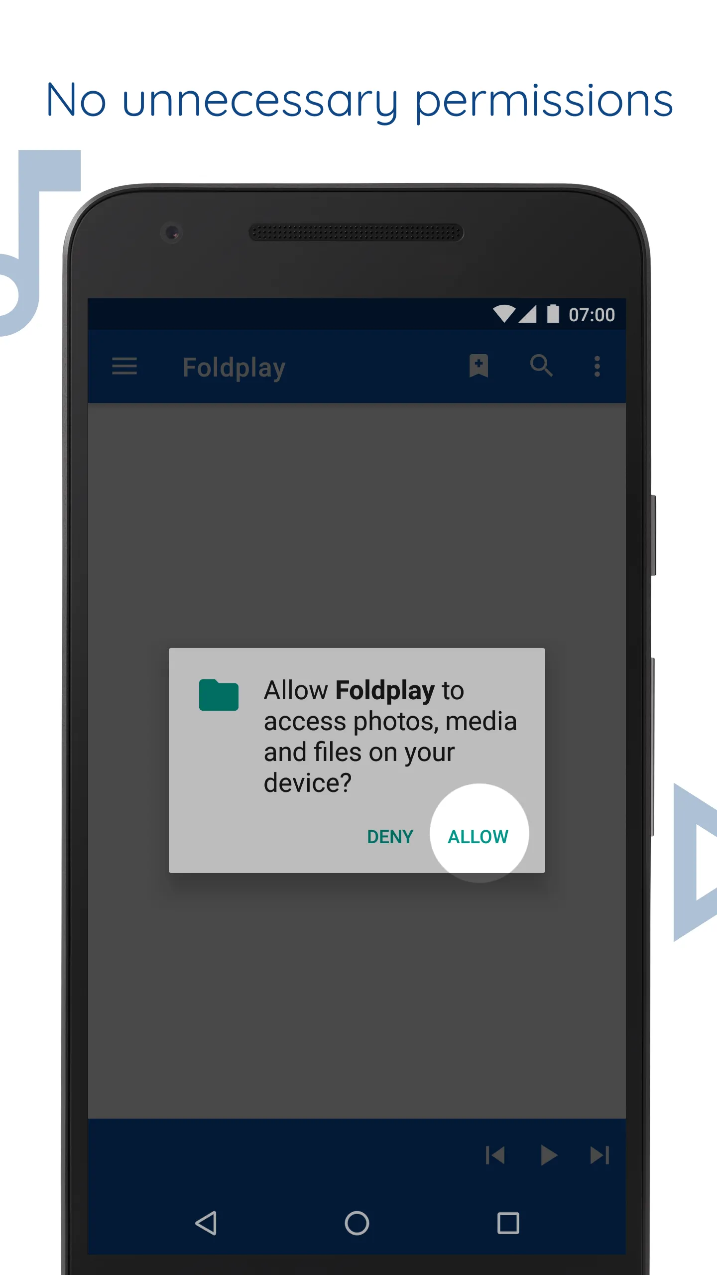 Foldplay: Folder Music Player | Indus Appstore | Screenshot