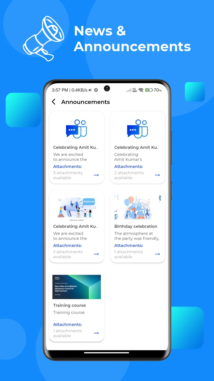 HubSched | Indus Appstore | Screenshot