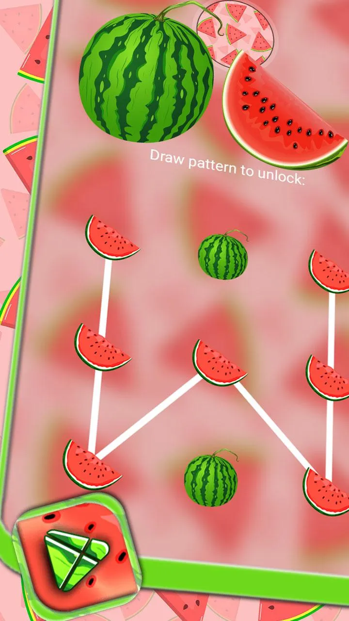 Watermelon Slices Theme | Indus Appstore | Screenshot