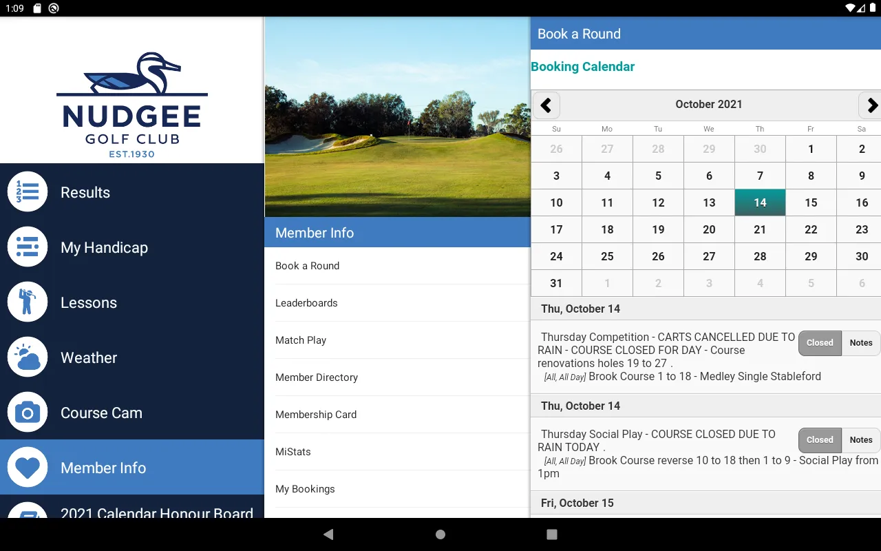 Nudgee Golf Club | Indus Appstore | Screenshot