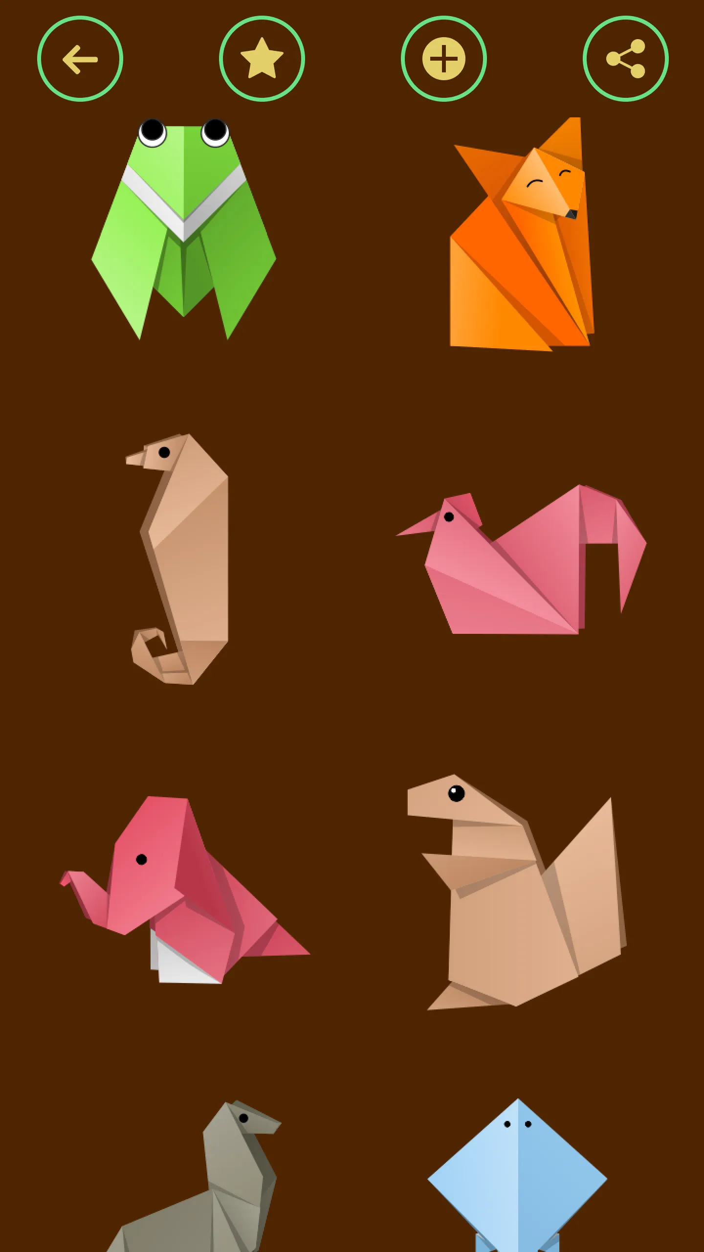 Origami Animals From Paper | Indus Appstore | Screenshot