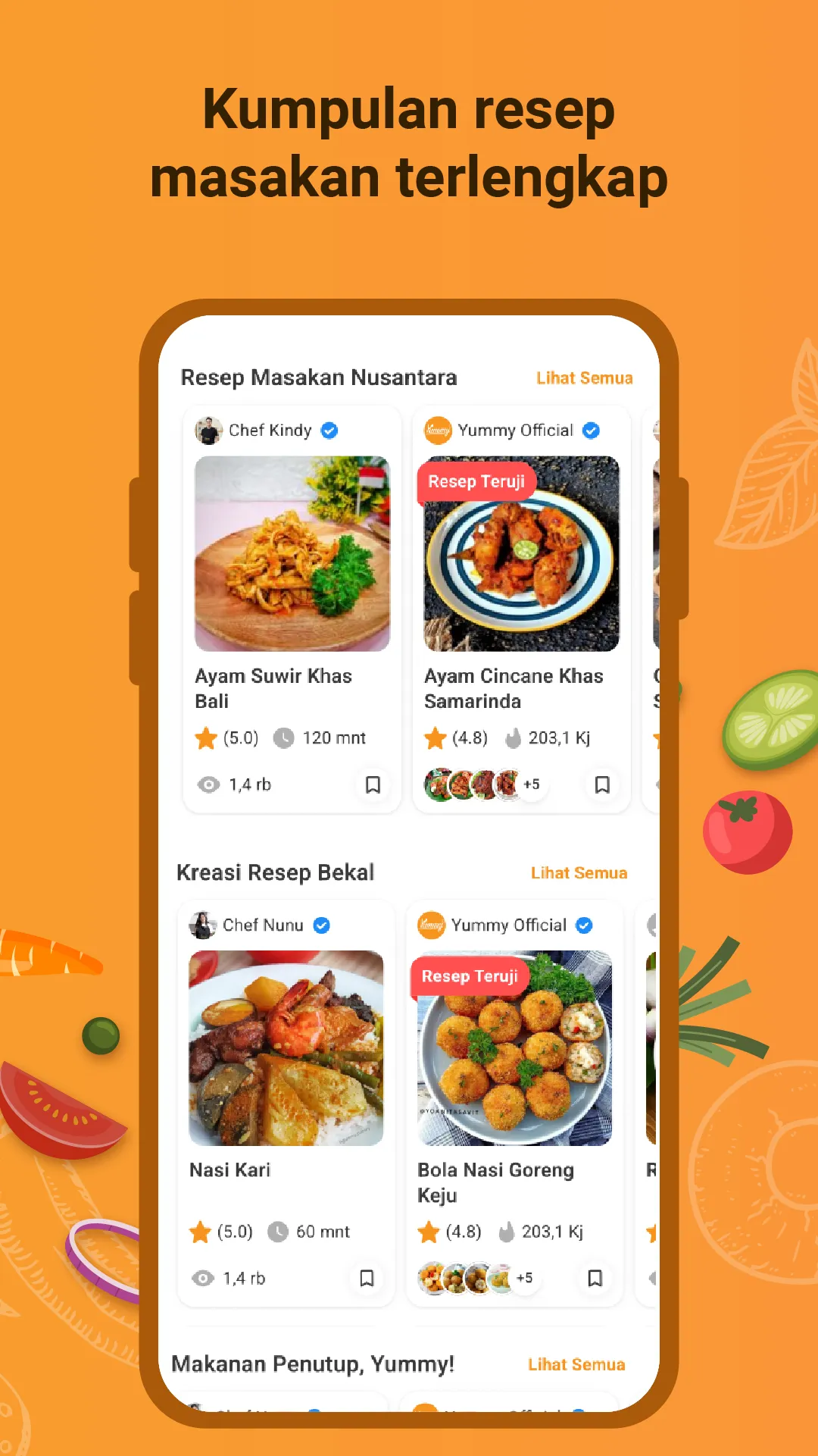 Yummy - Aplikasi Resep Masakan | Indus Appstore | Screenshot