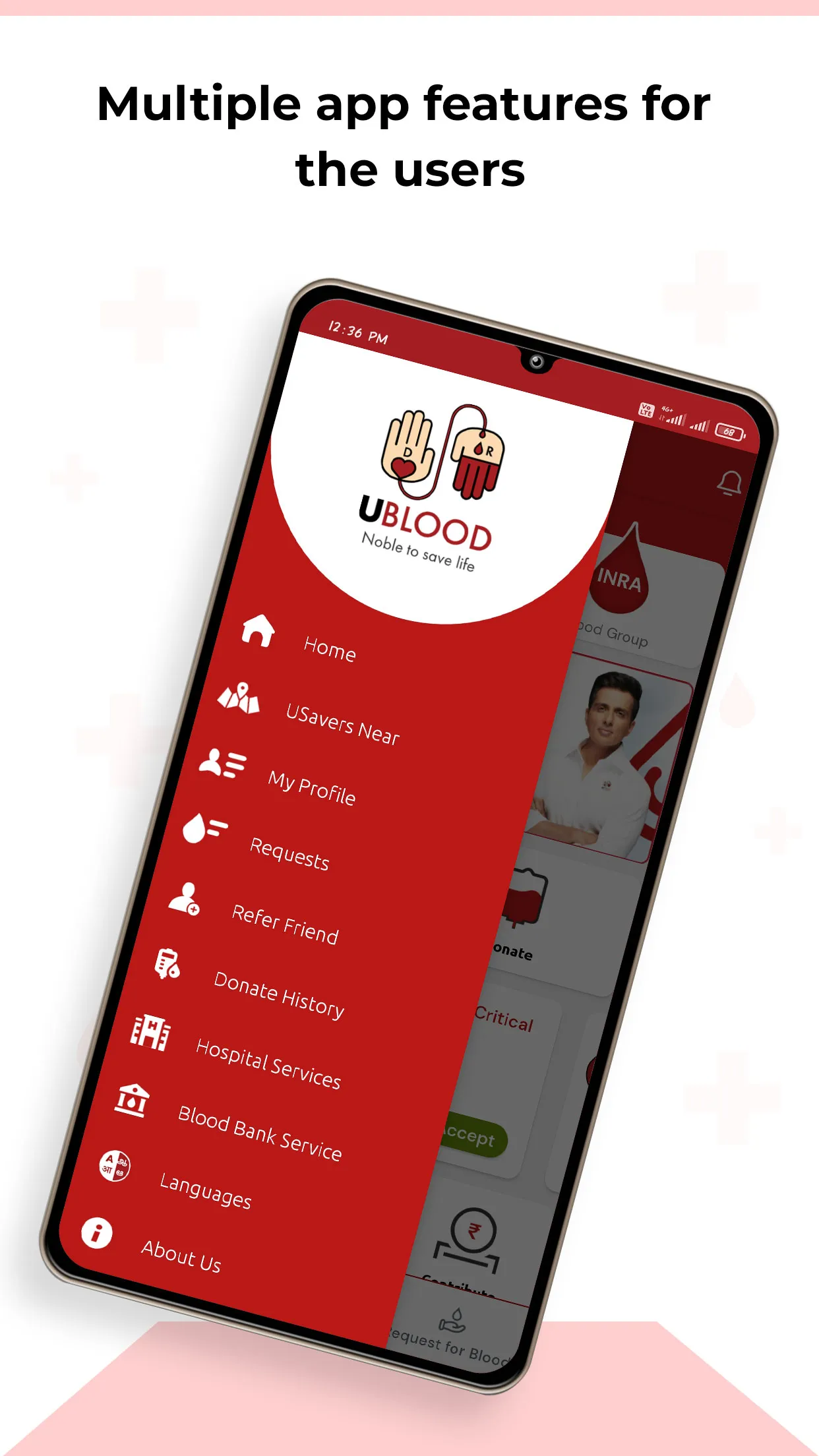 UBLOOD: Find Blood Donors | Indus Appstore | Screenshot