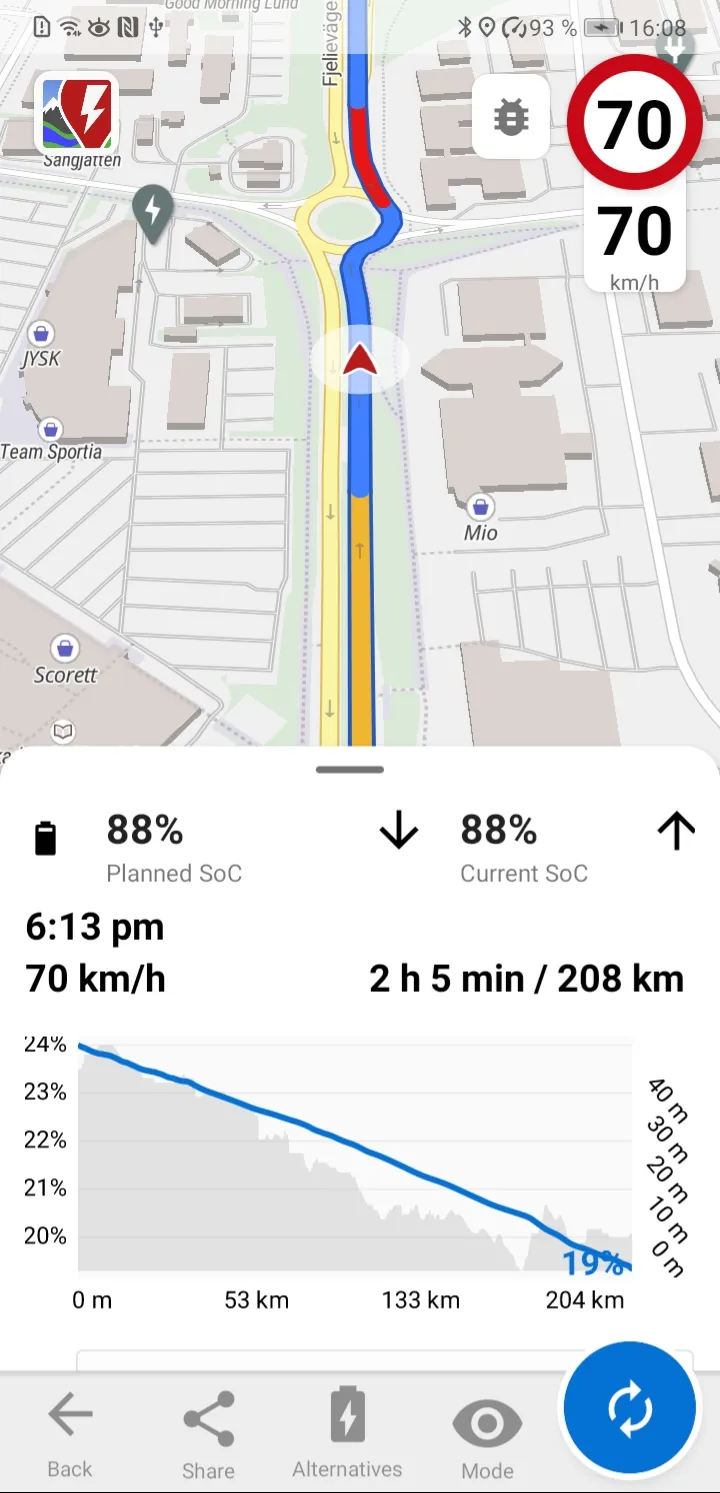 A Better Routeplanner (ABRP) | Indus Appstore | Screenshot