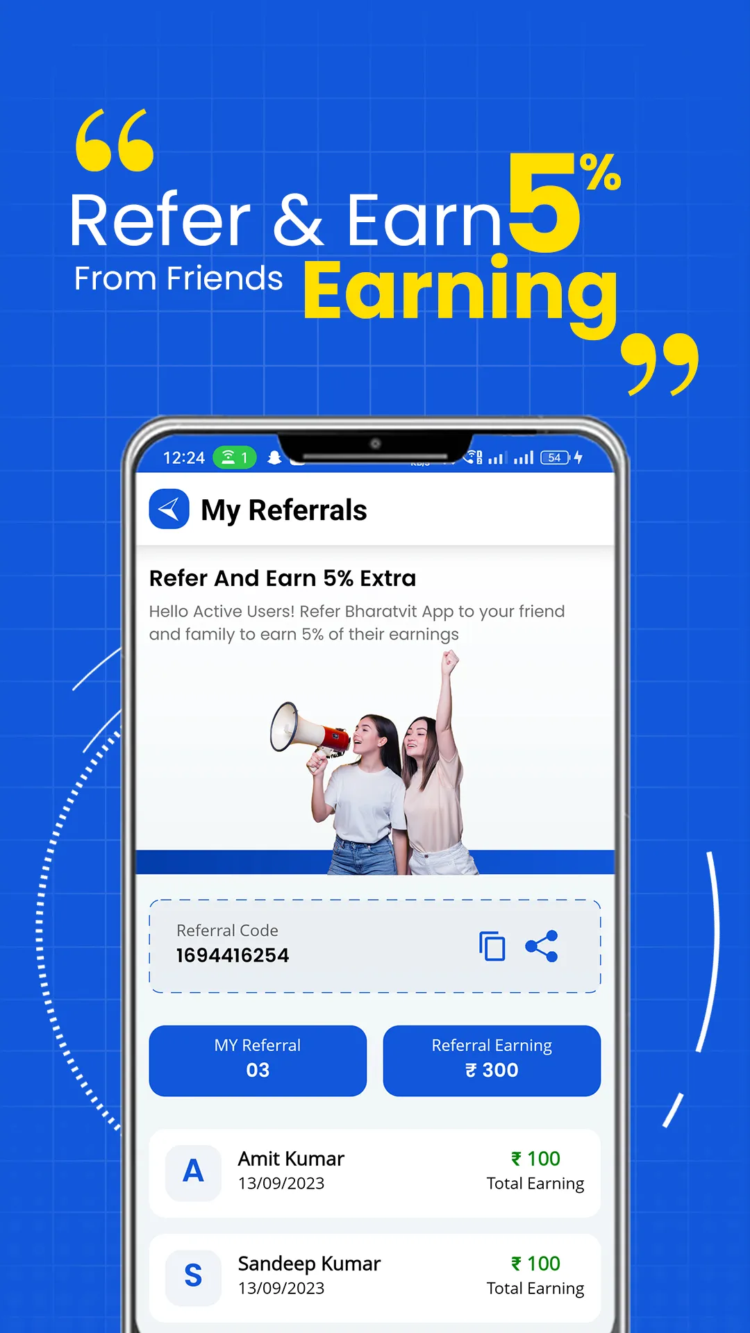 Bharatvit - Earn Money Online | Indus Appstore | Screenshot