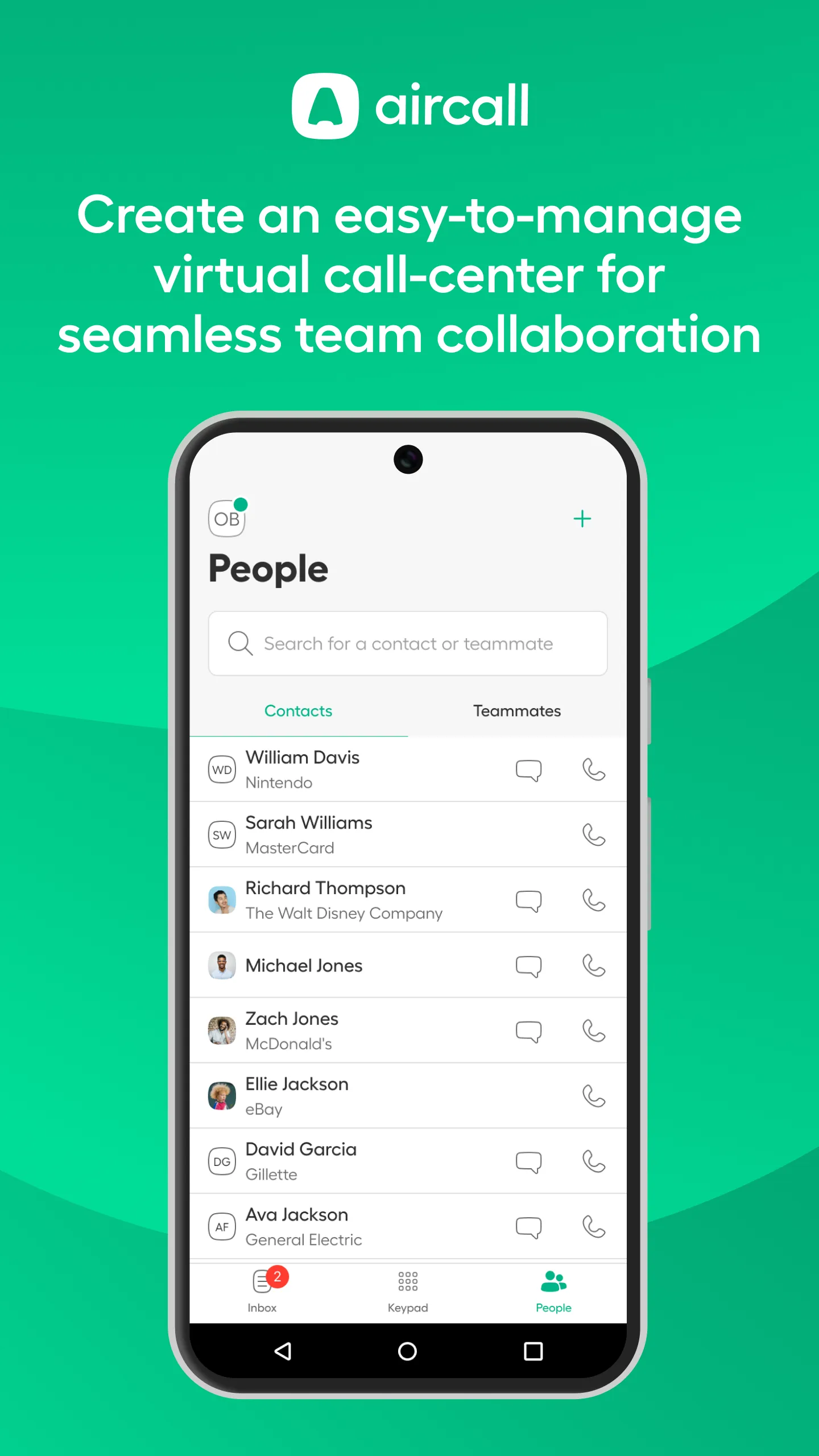 Aircall | Indus Appstore | Screenshot