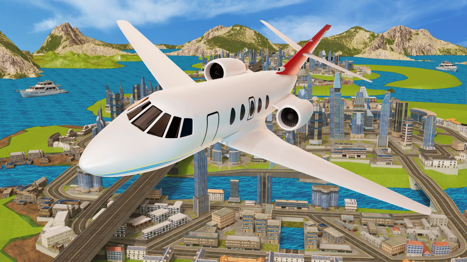 Airplane Game Flight Simulator | Indus Appstore | Screenshot