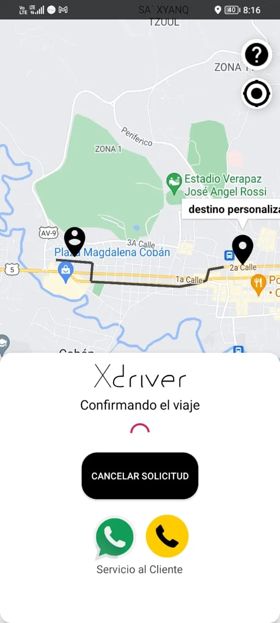 XDriver Cobán | Indus Appstore | Screenshot