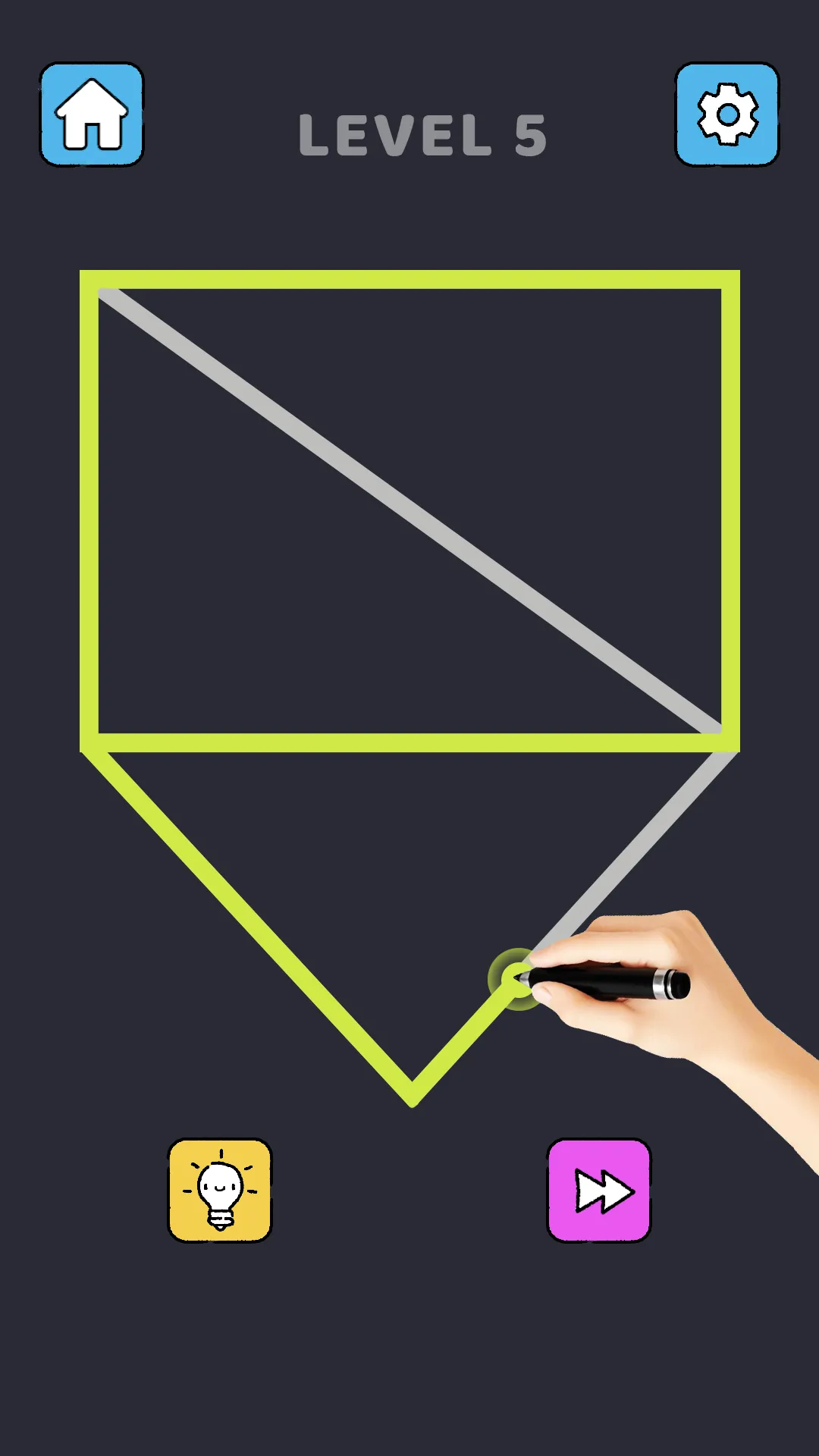 Single Line Puzzle Drawing | Indus Appstore | Screenshot