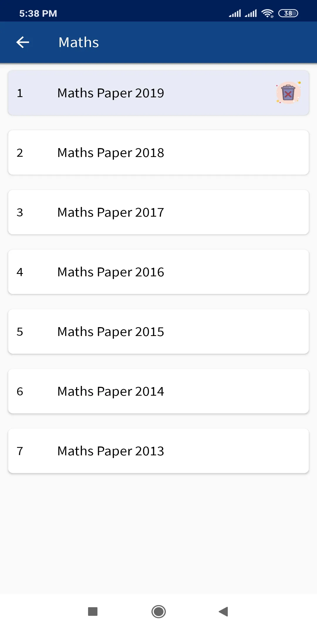 RBSE Papers Class 10 | Indus Appstore | Screenshot