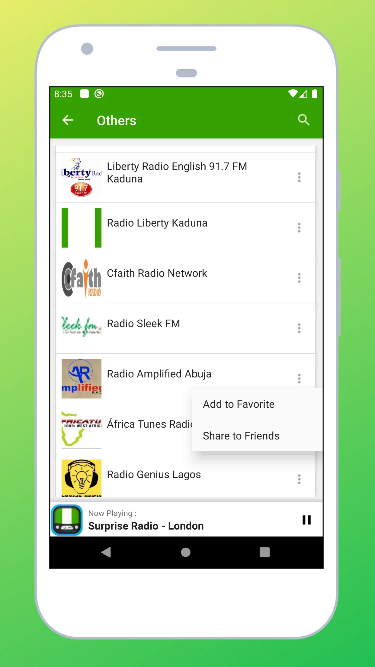 Radio Nigeria: FM Radio Online | Indus Appstore | Screenshot