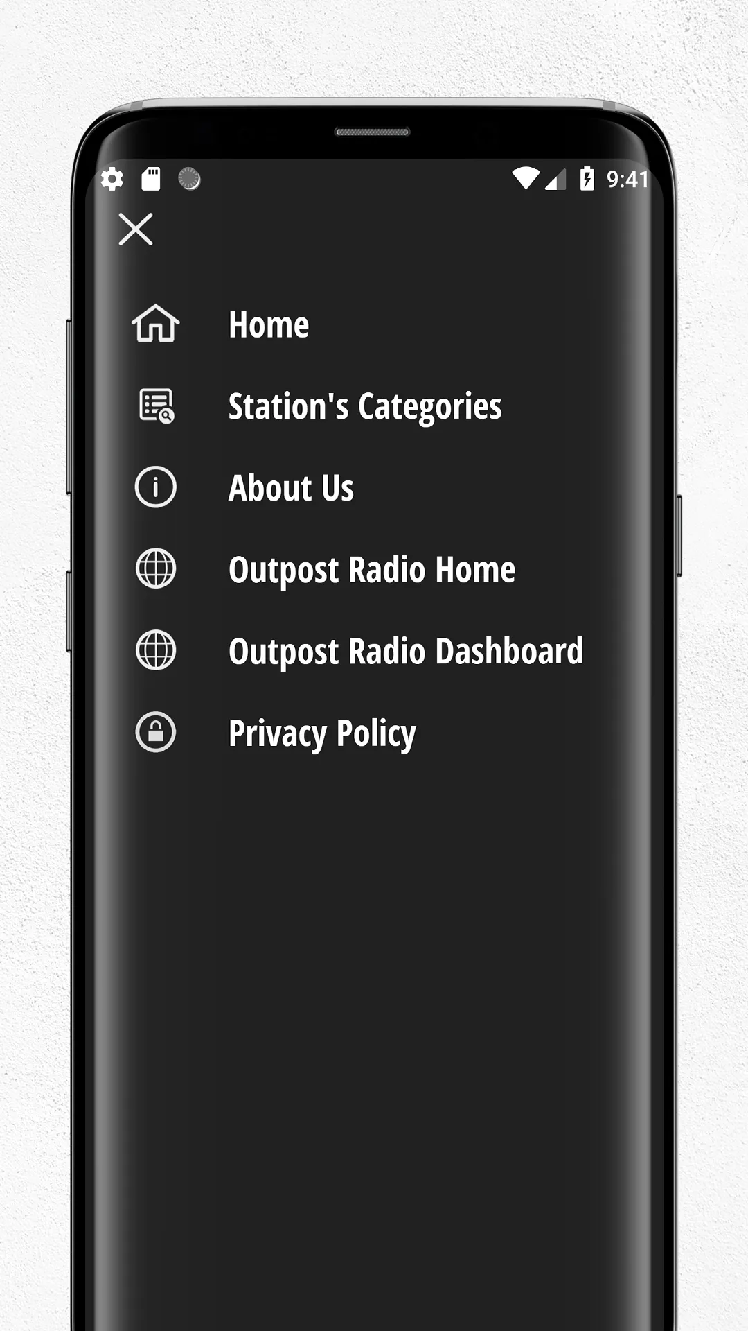 Outpost Radio | Indus Appstore | Screenshot