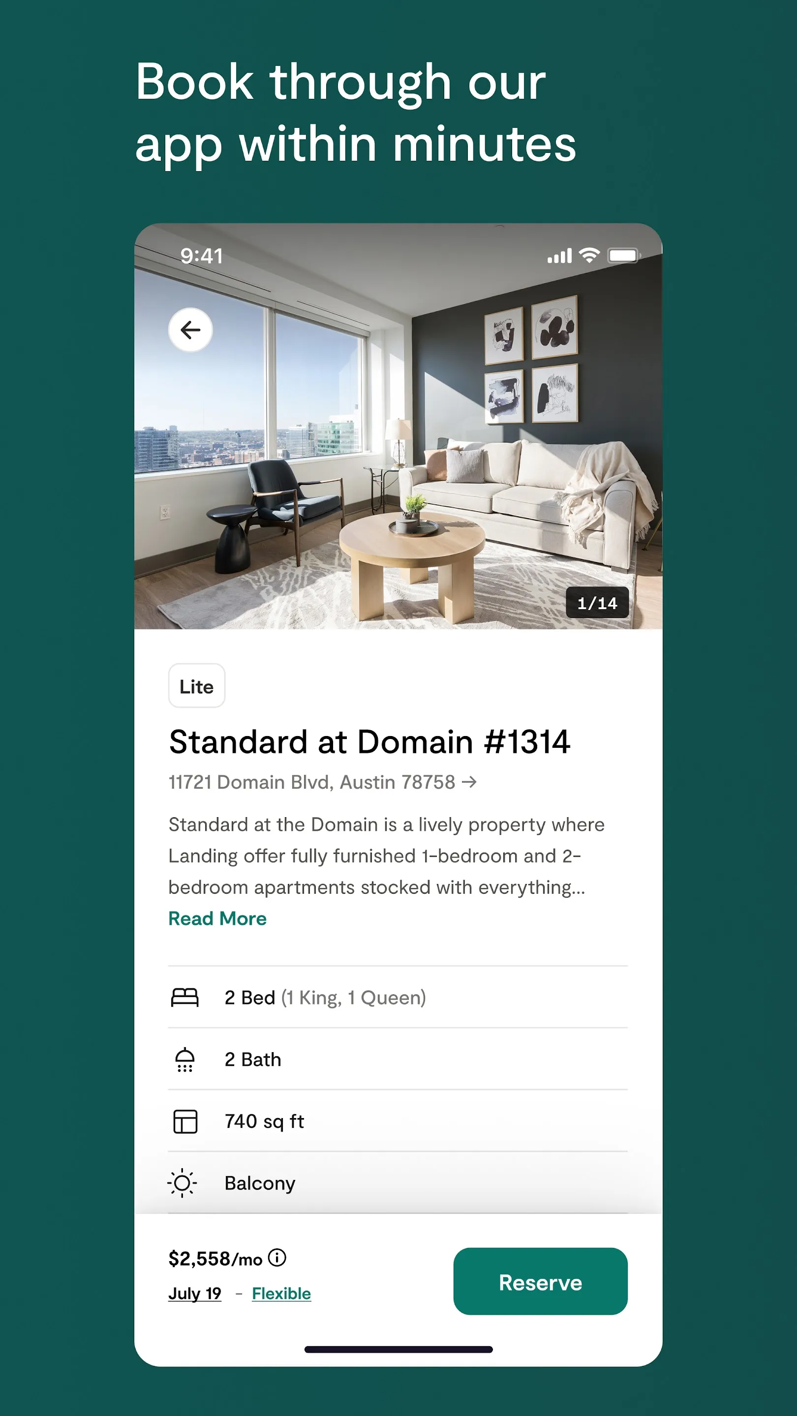 Landing | Furnished Apartments | Indus Appstore | Screenshot