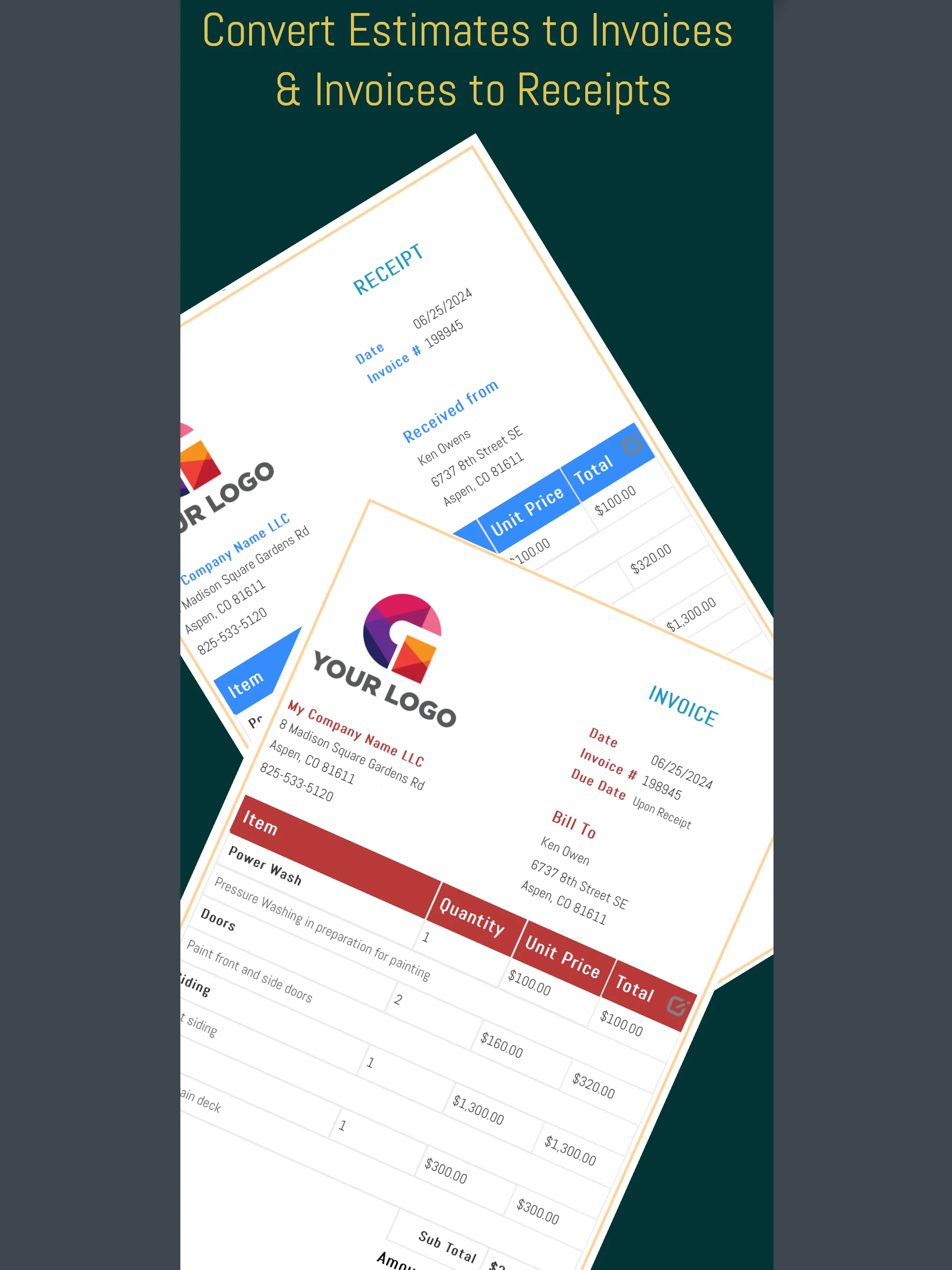 Estimate and Invoice Maker | Indus Appstore | Screenshot